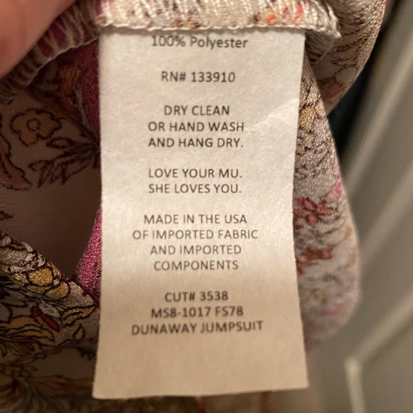 NWOT BRAND NEW Show Me Your Mumu jumpsuit - Picture 8 of 8